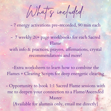 Load image into Gallery viewer, Seven Sacred Flames - Experiential Journey