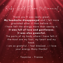 Load image into Gallery viewer, FREE Ruby-Gold Flame activation