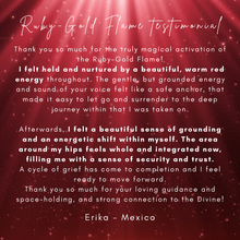 Load image into Gallery viewer, FREE Ruby-Gold Flame activation