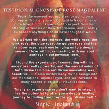 Cargar imagen en el visor de la galería, Gnosis of Rose Magdalene Journey