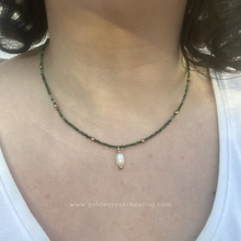 Load image into Gallery viewer, PREORDERS African Jade x Pearl Necklace
